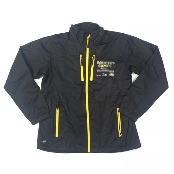 Invictus Games Black Jacket Stormtech Windbreaker - Picture 1 of 8